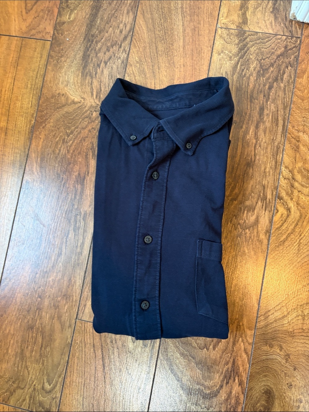 Blue men Kenneth Cole Long Sleeve Button Down in blue